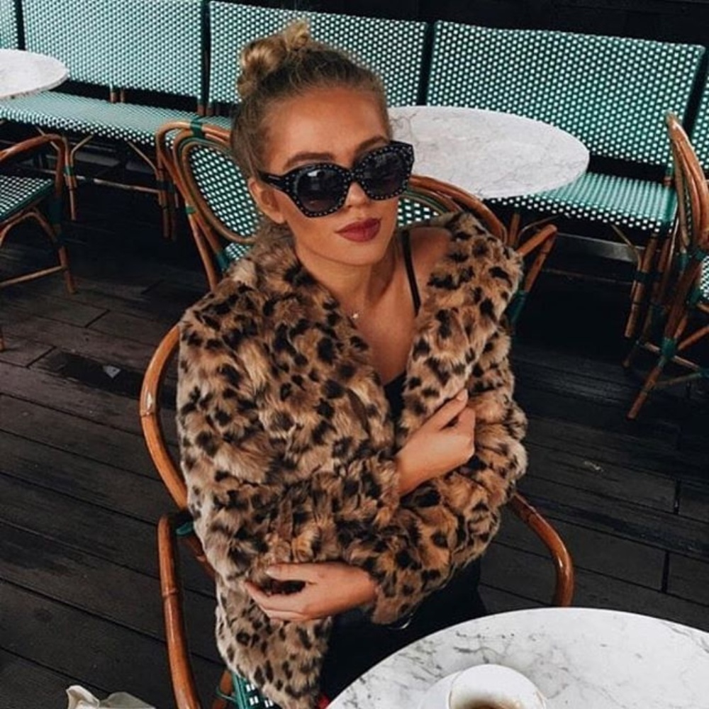 ❌SOLD❌ Lioness Good At Being Bad Faux Fur Jacket